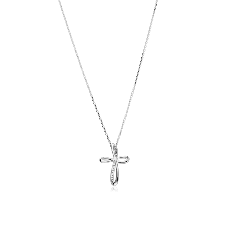 Gargantilla Oro 18k y diamantes 0.05cts "Luz"