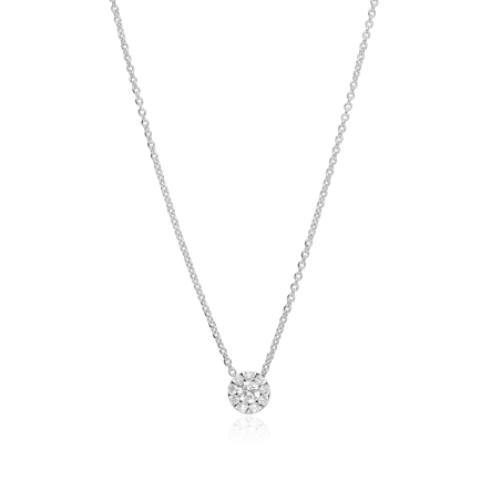 Gargantilla Oro 18k y diamantes 0.33cts "Deveré"