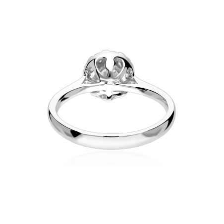 Anillo Oro 18k y diamantes 0.78cts "Deveré"