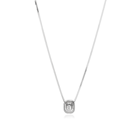 Gargantilla Oro 18k y diamantes 0.17cts "Eilish"