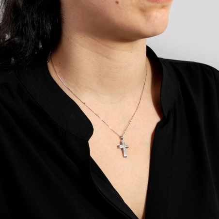 Gargantilla Oro 18k y diamantes 0.15cts "Suhmer"