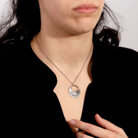 Gargantilla personalizable Plata primera ley corazón "Etta"