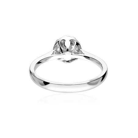 Anillo Oro 18k y diamantes 0.48cts "Deveré"