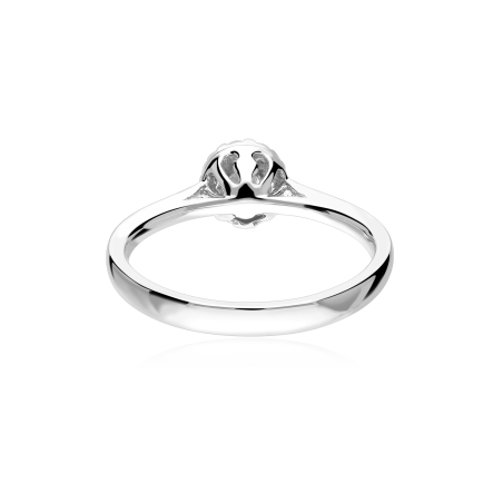 Anillo Oro 18k y diamantes 0.36cts "Deveré"