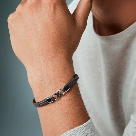 Pulsera Viceroy trenzada hombre 14331P01011