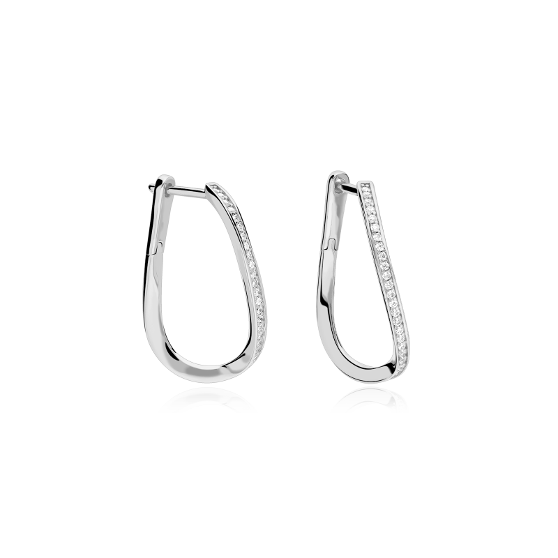 Aros Plata primera ley y circonitas "Daura"