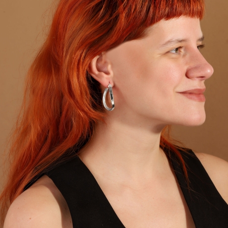 Aros Plata de ley 35mm "Curlem"