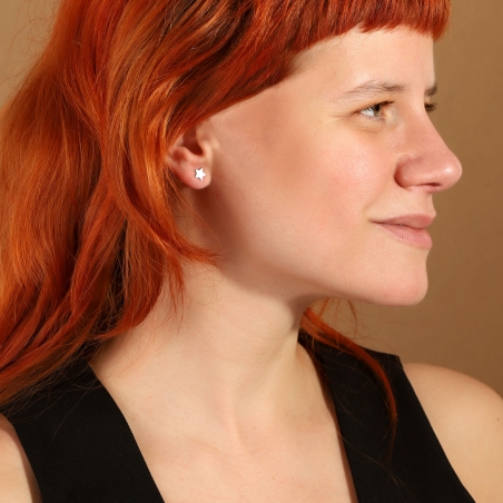 Pendientes personalizables Plata primera ley "Dondon"