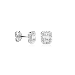 Pendientes Oro 18k y diamantes 0.275cts "Ailish"