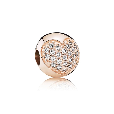 Clip Pandora Rose Corazón 781053CZ