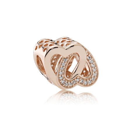 Charm en filigrana PANDORA Rose Amor Enlazado 781880CZ