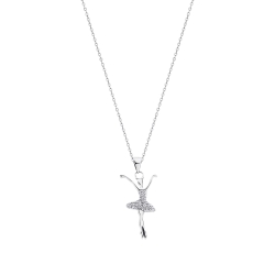 Collar Lotus Silver bailarina LP1684-1/1