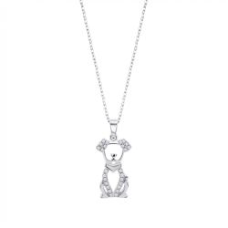 Collar Lotus Silver perro LP3874-1/1