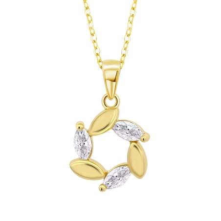 Collar Lotus Silver LP3188-1/2