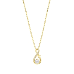 Collar Lotus Silver LP3647-1/2