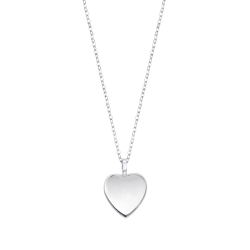 Collar Lotus Silver corazón LP3876-1/1