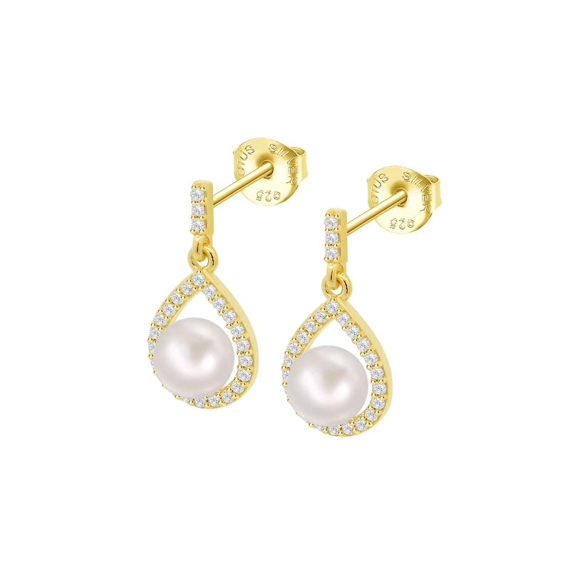 Pendientes Lotus Silver LP3198-4/2