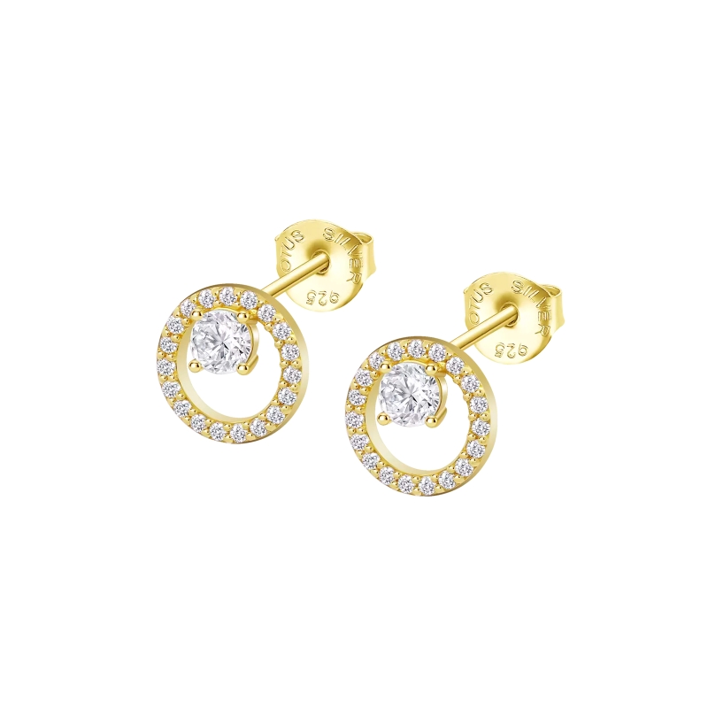 Pendientes Lotus Silver LP3080-4/2