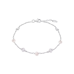 Pulsera Lotus Silver pearls LP3923-2/1