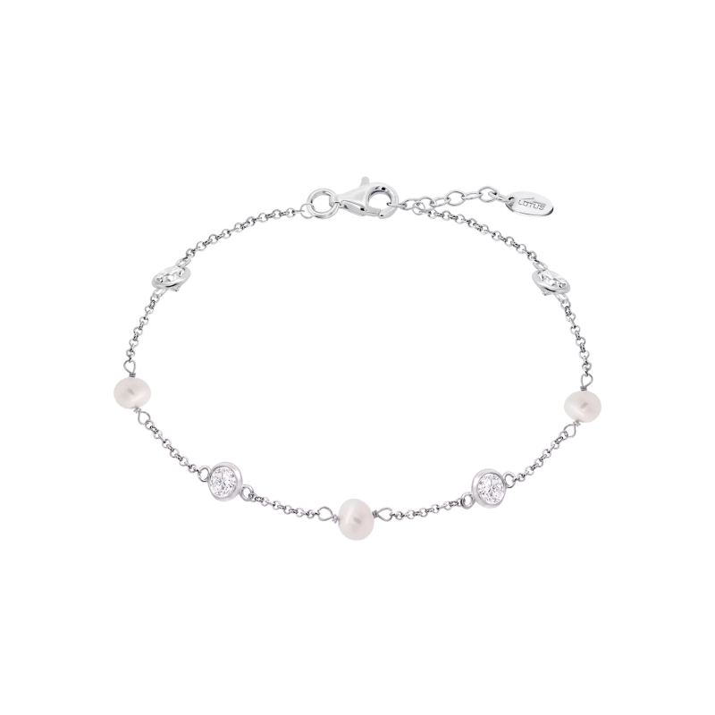 Pulsera Lotus Silver pearls LP3923-2/1