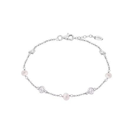 Pulsera Lotus Silver pearls LP3923-2/1