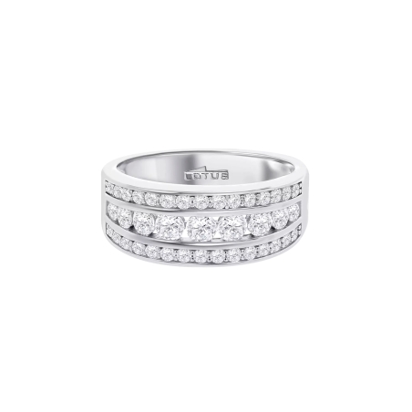 Anillo Lotus Silver triple banda LP3906-3/1