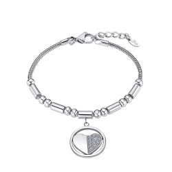 Pulsera Lotus Style corazón LS2466-2/1