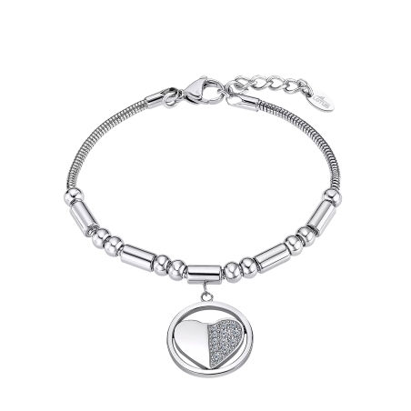 Pulsera Lotus Style corazón LS2466-2/1