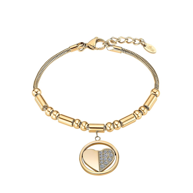 Pulsera Lotus Style corazón LS2466-2/2
