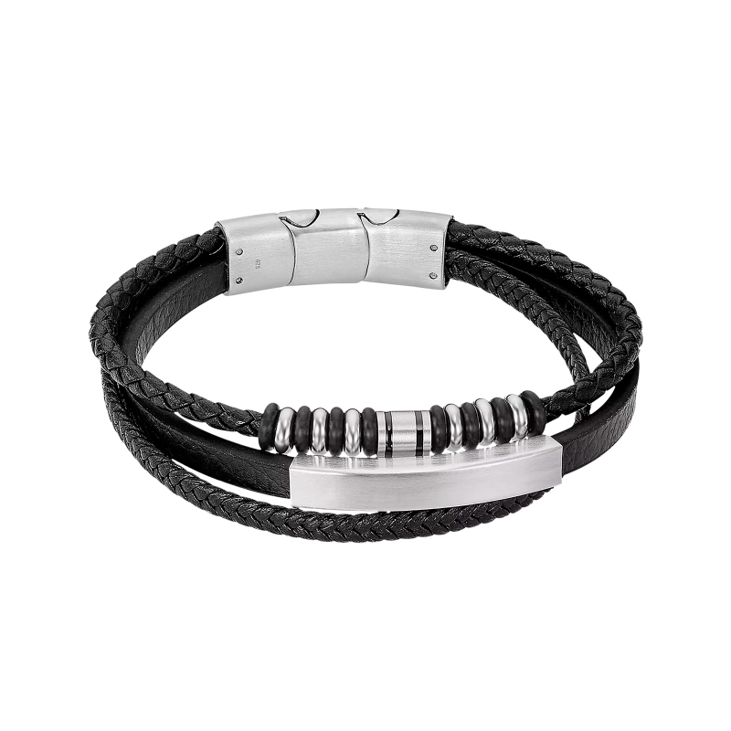 Pulsera Lotus Style cuero LS2592-2/1