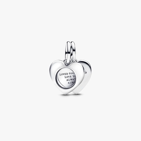 Charm Pandora doble grabable 793671C00