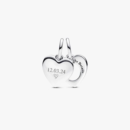 Charm Pandora doble grabable 793671C00