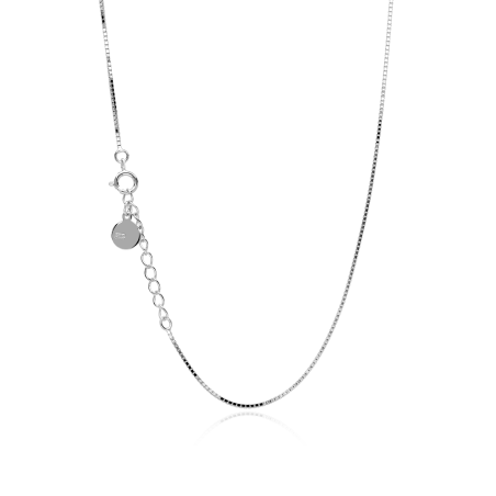 Gargantilla Plata primera ley y circonita "Baiser"