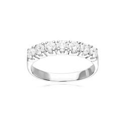 Anillo Oro 18k y diamantes 0.77cts "Santabella"