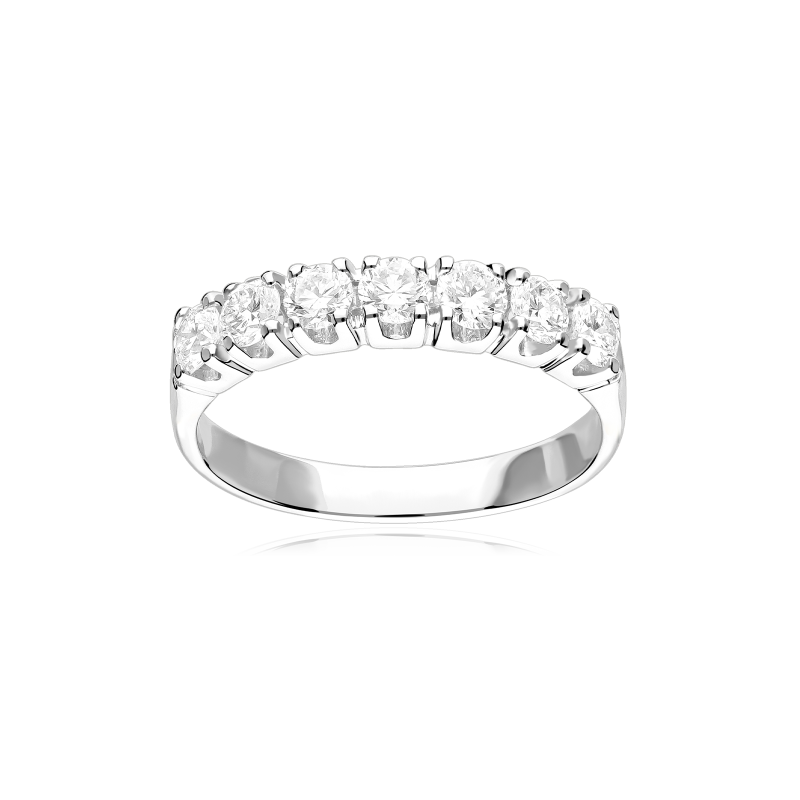 Anillo Oro 18k y diamantes 0.77cts "Santabella"