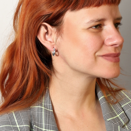 Aros Plata primera ley 15mm "Laire"