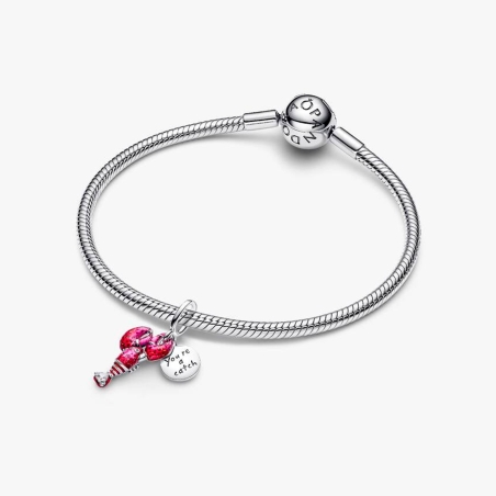 Charm Pandora doble langosta 793676C01