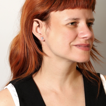 Pendientes Oro 18k y diamantes 0.34cts "Eilish"