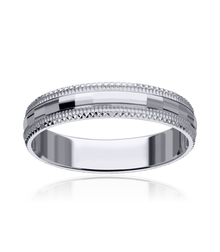 Alianza "Nexo" Oro Blanco 9k 3100069(9)