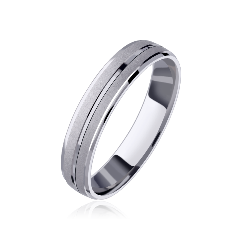 Alianza "Nexo" Oro blanco 9k 3100068(9)