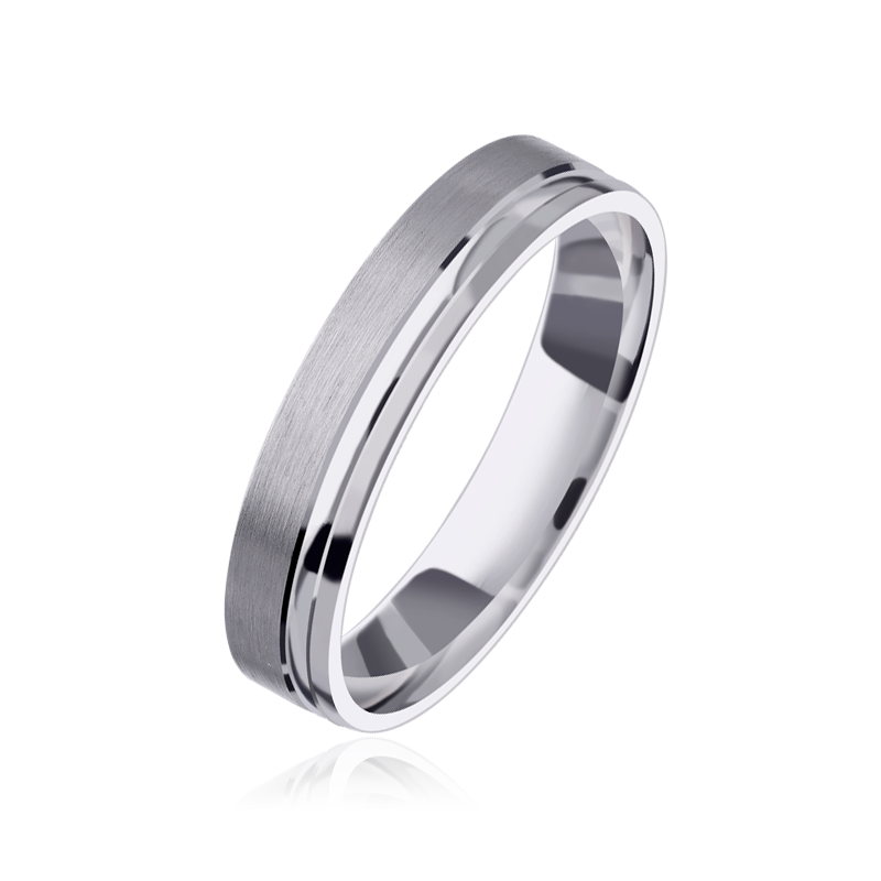 Alianza "Nexo" Oro Blanco 9k 3100062(9)