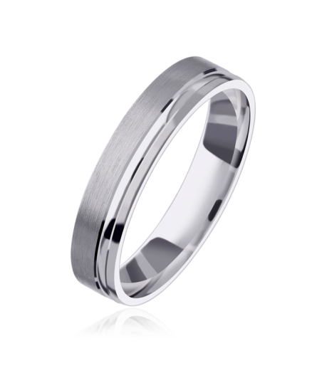 Alianza "Nexo" Oro Blanco 9k 3100062(9)