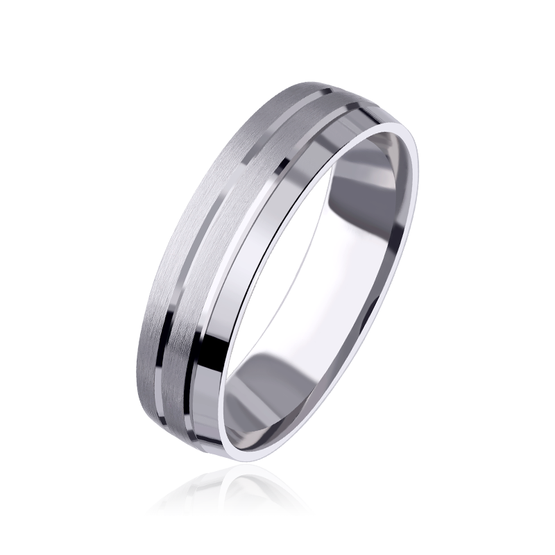 Alianza "Nexo" Oro Blanco 9k 3100063(9)