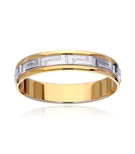 Alianza "Nexo" Oro bicolor 9k 3100043(9)