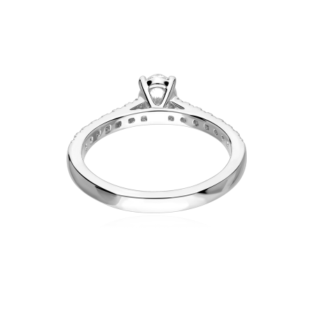 Anillo Oro 18k y diamantes 0.74cts "Caserta"