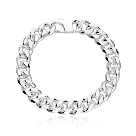 Pulsera Plata primera ley 20cm "Mika"