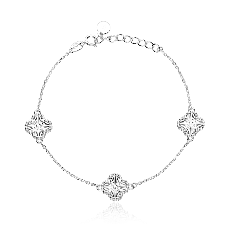 Pulsera Plata de primera ley 20cm "Clay"