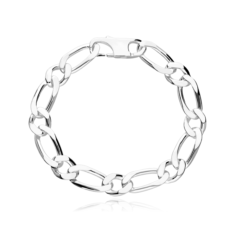 Pulsera Plata de primera ley 21 cm "Maila"