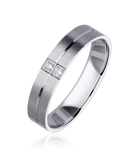 Alianza "Nexo" Oro 9k y Diamantes 0.03cts 3100245(9)