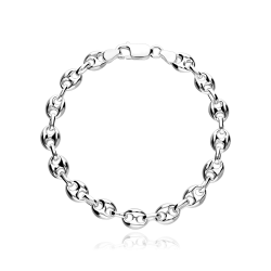 PULSERA "CALABROTE" PLATA DE LEY 19 CM